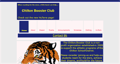 Desktop Screenshot of chiltonboosterclub.com