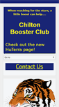 Mobile Screenshot of chiltonboosterclub.com